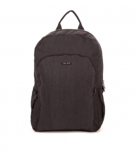 Unisex-Hanfrucksack mit gepolsterten Schulterpolstern, verstellbarer Reißverschluss, vegane Taschen