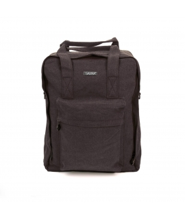 SATIVA Mochila Bolso unisex bolsa de pc de cáñamo con cierre de cremallera bolsillos veganos