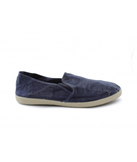 NATURAL WORLD Schuhe Man Slip on Elastic Bio Cotton herausnehmbares Fußbett vegane Schuhe