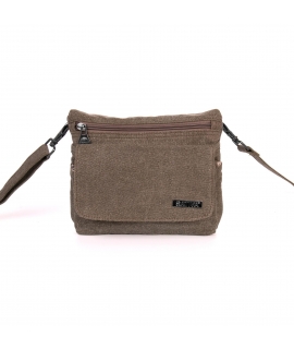 SATIVA Shoulder bag Unisex eco-sustainable hemp vegan zip button