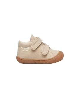 NATURINO Cocoon vegan Organic scarpine primi passi cotone bio Junior Kids Unisex sneakers strap