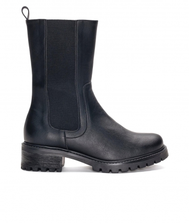 NAE Karen Chelsea boots vegan calf black beatles vegan shoes