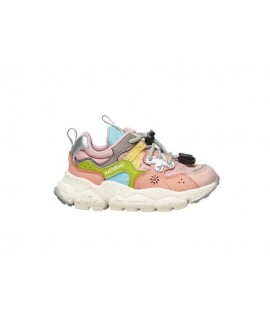 NATURINO Yamano 3 Junior Kinderschuhe Mädchen Sneaker recycelte Schnürsenkel vegane Schuhe