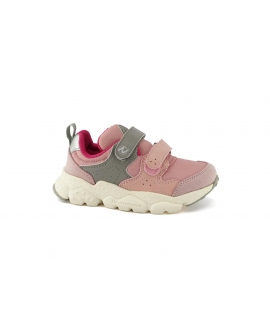 NATURINO Yamano Junior Kinderschuhe Vegane Turnschuhe mit recycelten Riemen für Mädchen