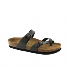 BIRKENSTOCK Mayari Hausschuhe Herren Flip-Flops vegane Schuhe Schnallen