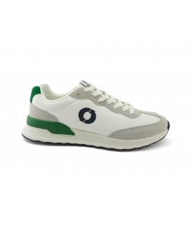 ECOALF Prinalf zapatillas veganas blancas Hombre impermeable cordones reciclados