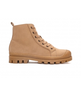 NAE Noah vegan boots high shoes camel laces