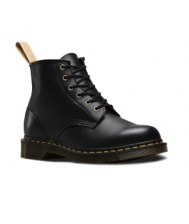 DR MARTENS VEGAN 101 FELIX RUB OFF Femme amphibie lacets imperméables 6 trous chaussures végétaliennes