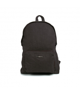 SATIVA Backpack Unisex sustainable hemp compact backpack zip closure vegan pocket