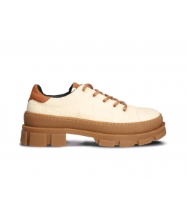 NAE Thyme chunky derby zapatillas deportivas pinatex vegan unisex cordones