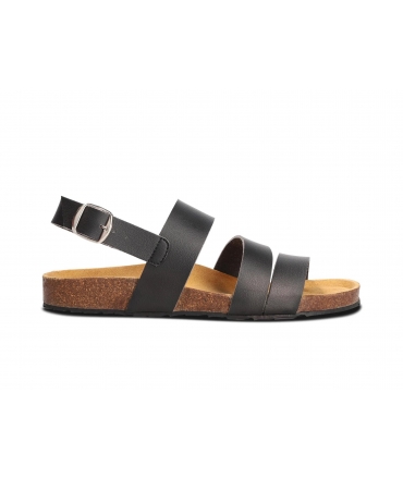 NAE Madder unisex vegan sandals strap recycled cork sole bands