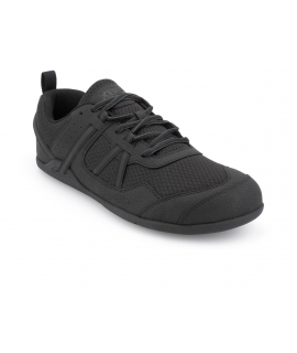 XERO PRIO Vegan shoes Men black barefoot running travel minimal eco outdoor laces