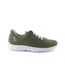 THIES Zapatos de lona Zapatillas de mujer cordones reciclados zapatos veganos