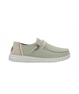 HEY DUDE vegan WENDY Fringe sage Zapatos Mujer menta transpirable pastel zapatillas de verano