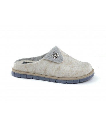 DIAMOND Chaussons Vegan Femme recyclé semelle amovible