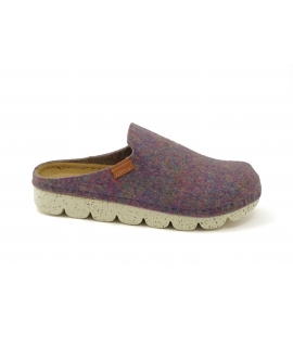 GRUNLAND VEG POFF slippers Woman comfort recycled vegan shoes