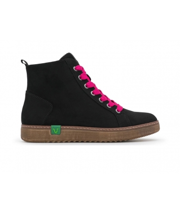JANA High recycled vegan shoes Woman zip laces