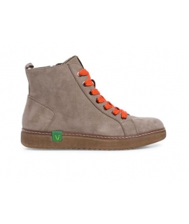 JANA Vegan colored high shoes recycled zip laces