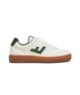 FLAMINGOS LIFE Classic 70s Green white vegan sneakers corn bamboo vegan shoes