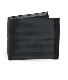 JAGGERY Vegan card holder recycled black car seat belts