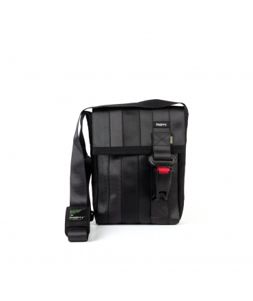 JAGGERY Bag recycled safety belts shoulder bag upcyling vegan