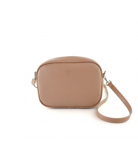 VSI MEI Rectangular vegan handbag with removable shoulder strap, zipper, pochette made in Italy