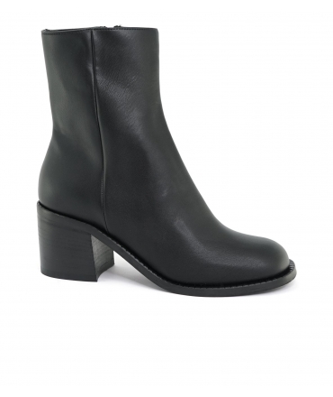 VSI ALIA Corn vegan ankle boots with wide zip heel Made in Italy