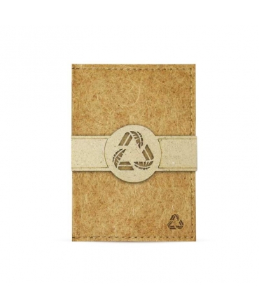 GREEN BANANA PAPER vegan wallet banana fiber passport card holder