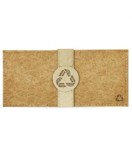 GREEN BANANA PAPER portefeuille vegan pochette portefeuille porte-cartes zip sac à main fibre de bananier