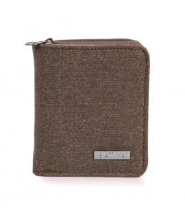 Monedero unisex monedero vegano de cáñamo