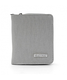 SATIVA Cartera unisex tarjetero de cáñamo monedero vegano