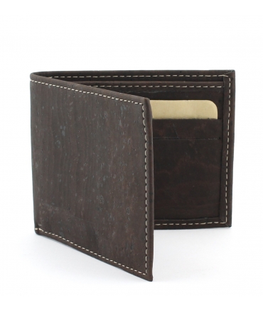 ARTELUSA Portefeuille homme bifold vegan liège
