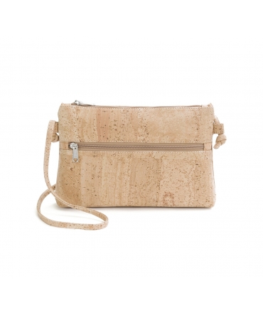 ARTELUSA Woman Kork Tasche vegan wasserdichter Reissverschluss Schultergurt