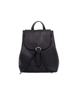 Rucksack Woman Naturkorkriemen mit veganem Knopf