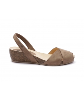 RIA Damenschuhe Keile Minorcan verwoben Bands Kork vegane Schuhe