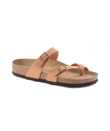 BIRKENSTOCK Vegan Mayari marron Tongs femme chaussures vegan