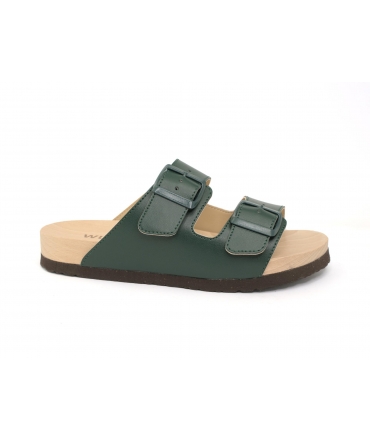 WUD ROOT ciabatte vegane donna verdi AppleSkin mela legno naturali scarpe vegan