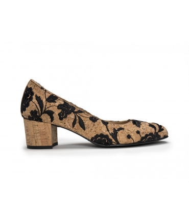 NAE Lina Shoes Woman decollet heel round toe vegan shoes