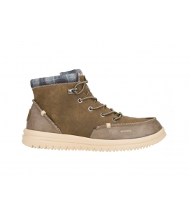 HEY DUDE bottes d'hiver végétaliennes BRADLEY Classic grises pour hommes