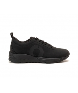 ECOALF Chicago sneakers nere Vegan Uomo riciclate lacci resistenti all'acqua