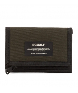 ECOALF Bakualf Portefeuille unisexe recyclé imperméable végétalien eco velcro