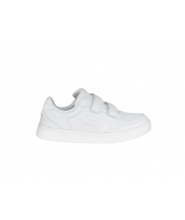 ACBC Evergreen Junior weisse vegane Sneakers für Kinder, recycelte Tränen-Färbeschuhe