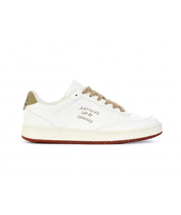 ACBC Evergreen blanco café vegano zapatillas recicladas bio yute cordones