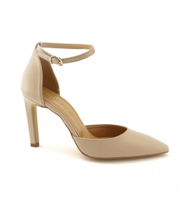 VSI ALBA Zapatos de boda Mujer Escote correa en el talón zapatos veganos Made in Italy eco