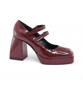 VSI FRIDA Mary Jane vegan bord chunky semelle épaisse Fabriqué en Italie