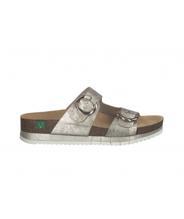JANA recycelte Komfort-Hausschuhe Damen anatomisches Fussbett Plateau vegane Schuhe
