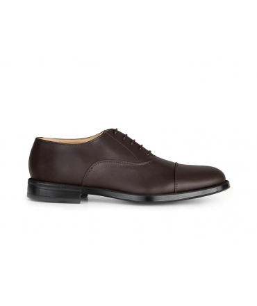 Solari Milano Oxford scarpe vegan uomo classiche eleganti marroni formali liscie in mais
