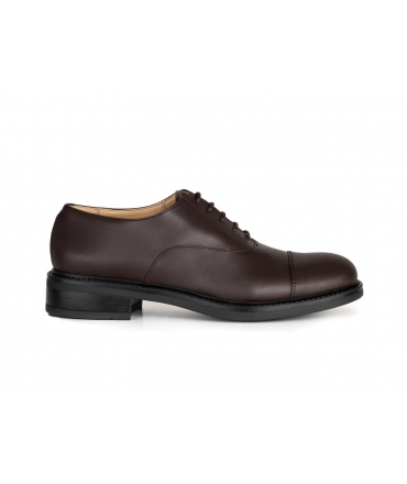 Solari Milano Oxford Damen Braune formelle vegane Maisschuhe