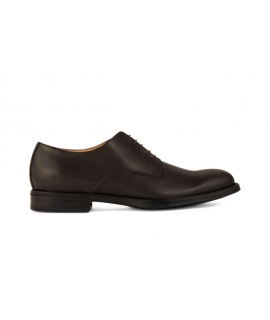 Zapatos elegantes veganos clásicos de hombre de Solari Milano Derby en marrón maíz