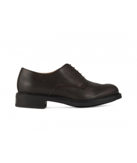 Solari Milano Derby Damen braun klassische vegane elegante Schuhe in Mais